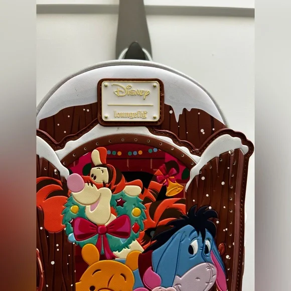 NWT Loungefly
Disney Winnie The Pooh Scene Pooh and Friends Mini sac à dos - Picture 4 of 10